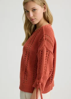 Liu Jo Jersey calado-Mujer Cárdigans Y Jerséis