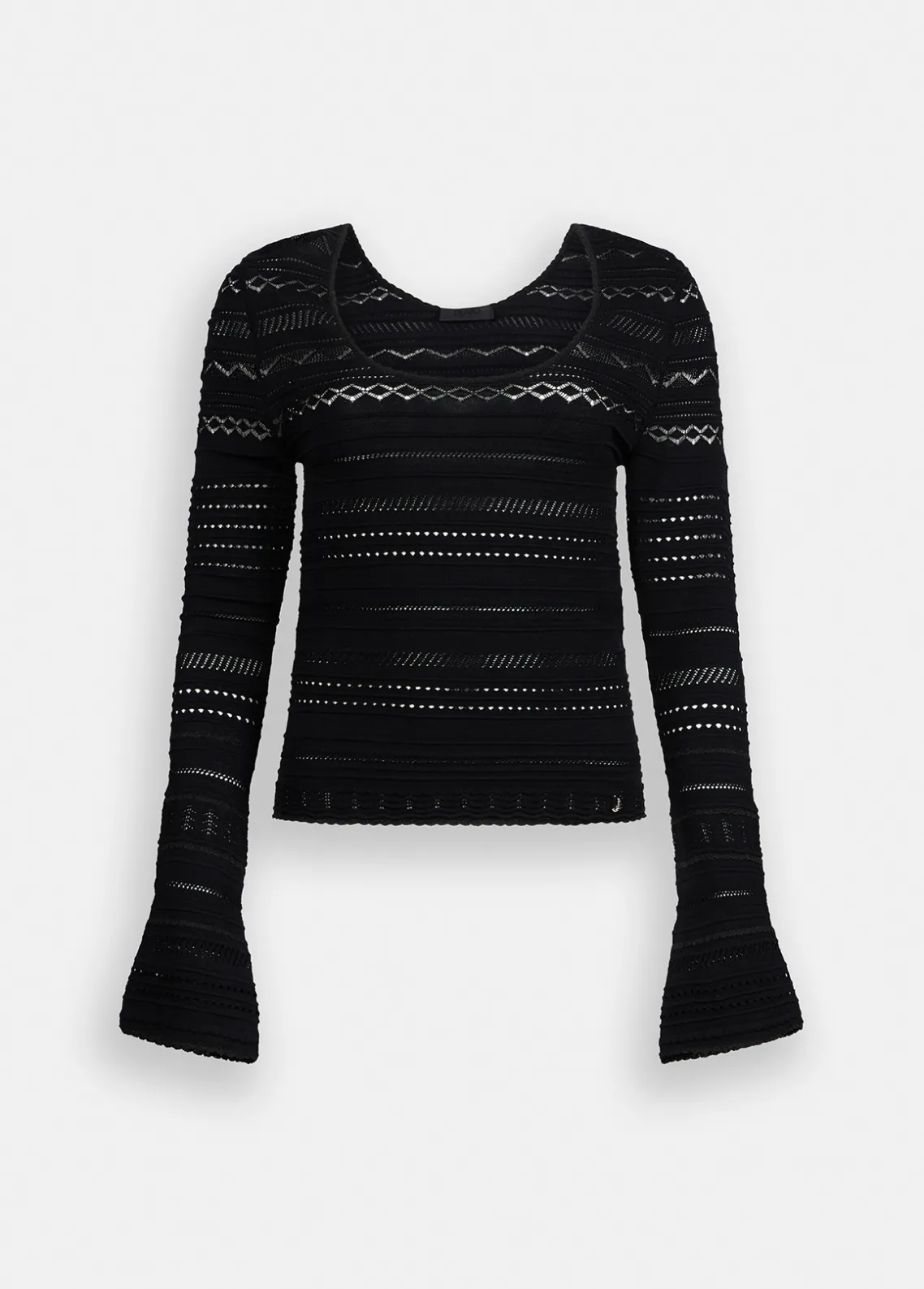 Liu Jo Jersey calado-Mujer Cárdigans Y Jerséis