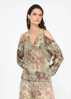 Liu Jo Jersey con abertura-Mujer Cárdigans Y Jerséis