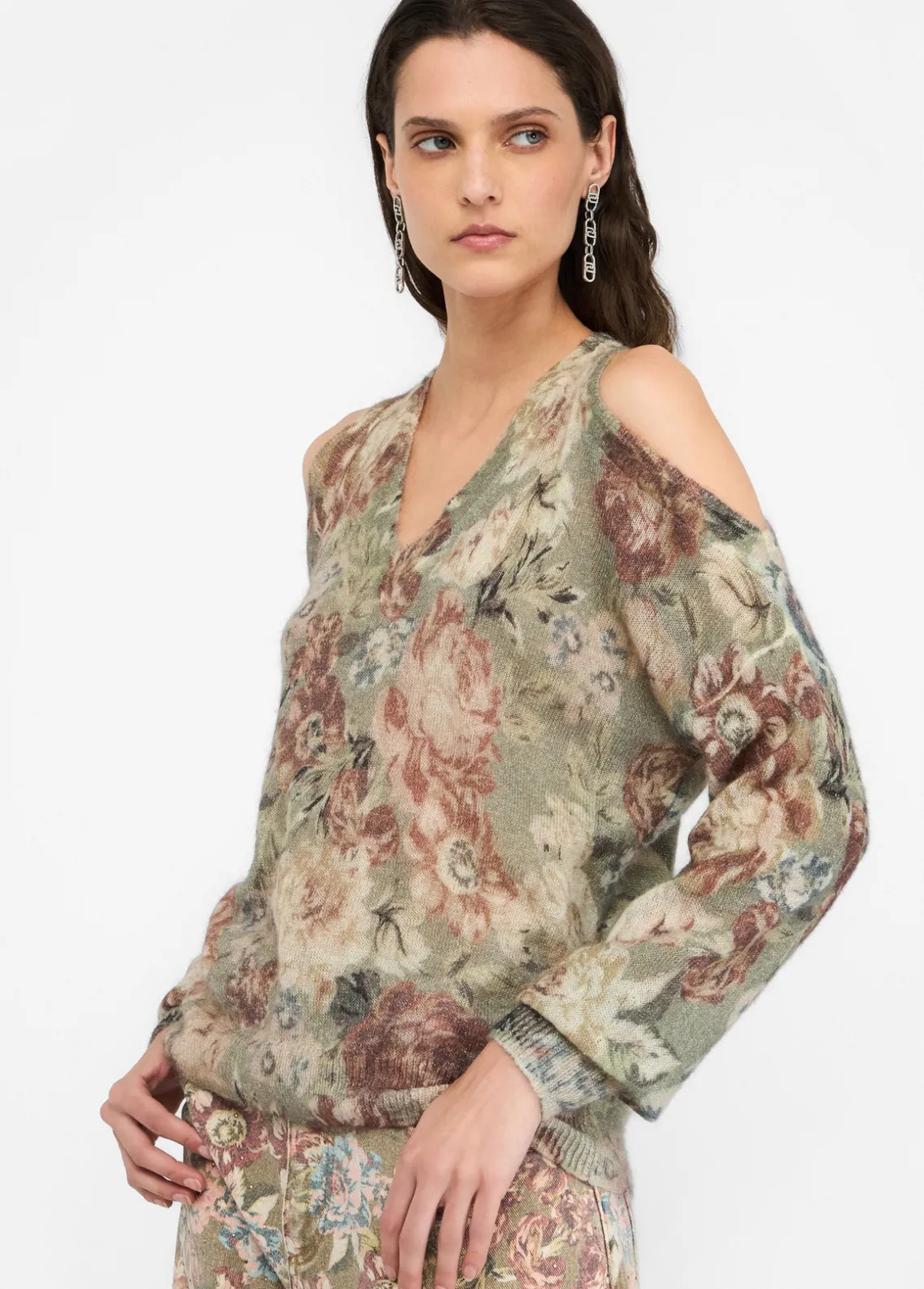 Liu Jo Jersey con abertura-Mujer Cárdigans Y Jerséis