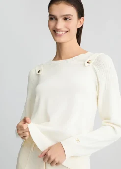 Liu Jo Jersey con botones-Mujer Ropa Deportiva|Cárdigans Y Jerséis