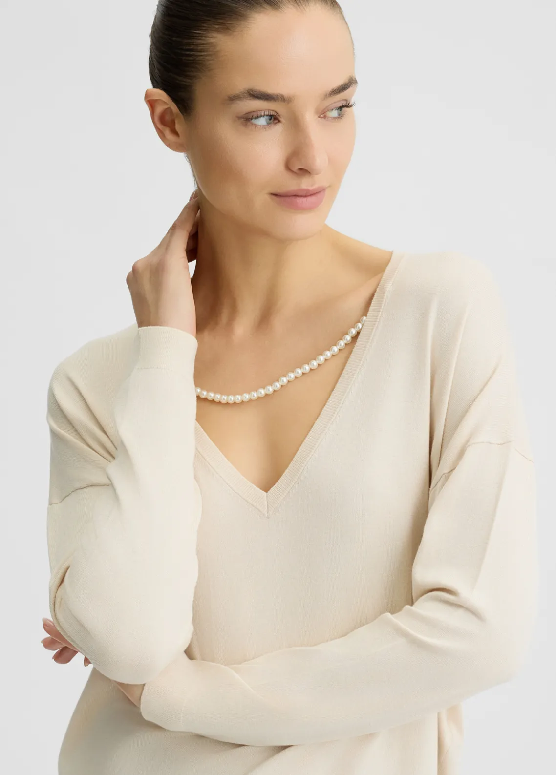 Liu Jo Jersey con collar-Mujer Cárdigans Y Jerséis
