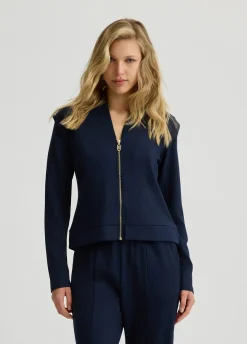 Liu Jo Jersey con cremallera-Mujer Ropa Deportiva|Chaquetas