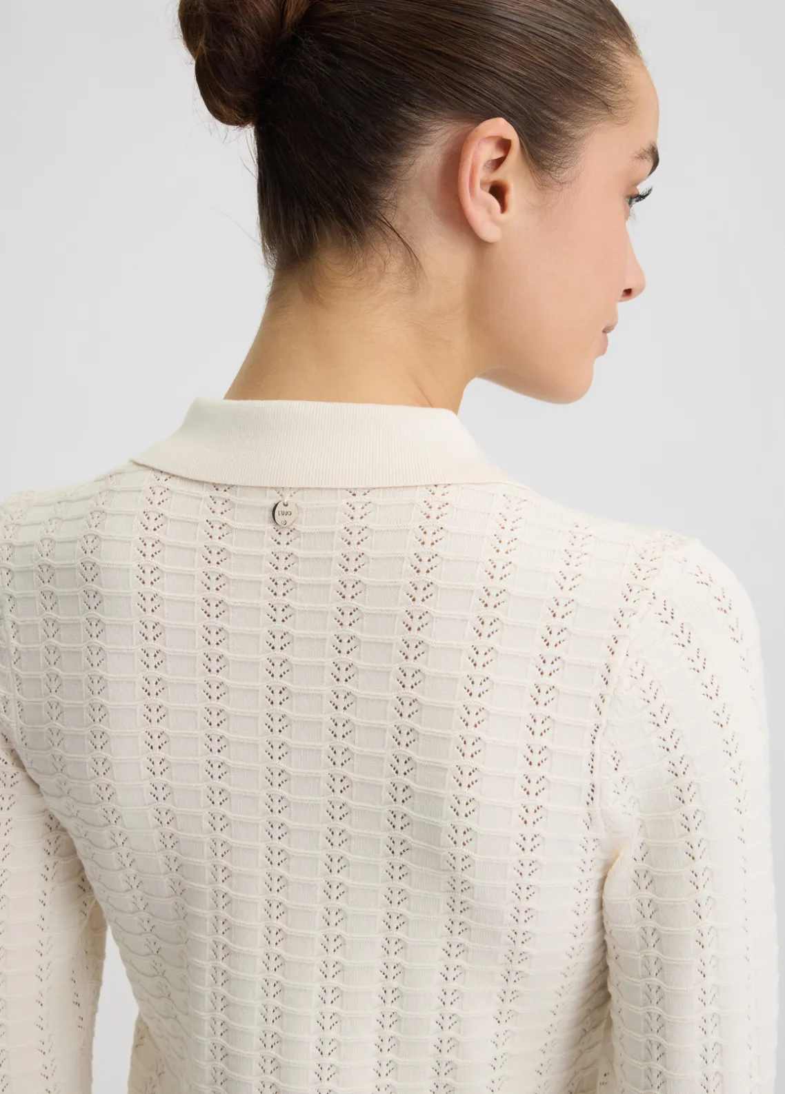 Liu Jo Jersey con cuello-Mujer Cárdigans Y Jerséis