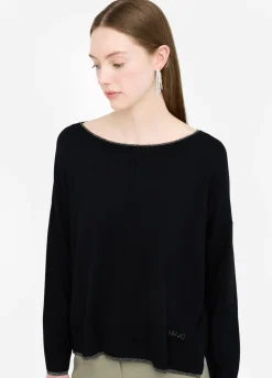 Liu Jo Jersey con detalles de lurex®-Mujer Cárdigans Y Jerséis