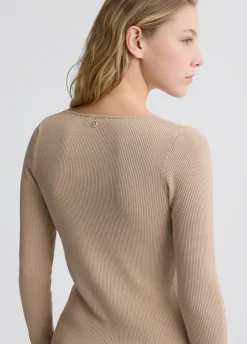 Liu Jo Jersey con escote de pico-Mujer Cárdigans Y Jerséis