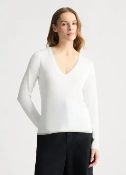 Liu Jo Jersey con escote de pico-Mujer Cárdigans Y Jerséis