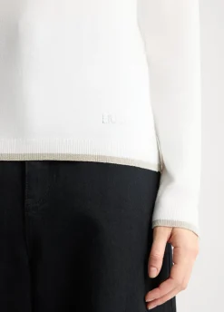 Liu Jo Jersey con escote de pico-Mujer Cárdigans Y Jerséis