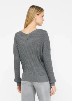 Liu Jo Jersey con escote de pico-Mujer Cárdigans Y Jerséis