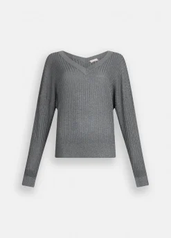 Liu Jo Jersey con escote de pico-Mujer Cárdigans Y Jerséis