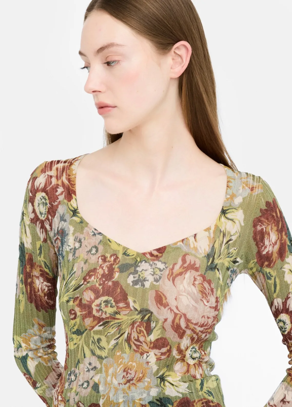 Liu Jo Jersey con escote de pico-Mujer Cárdigans Y Jerséis