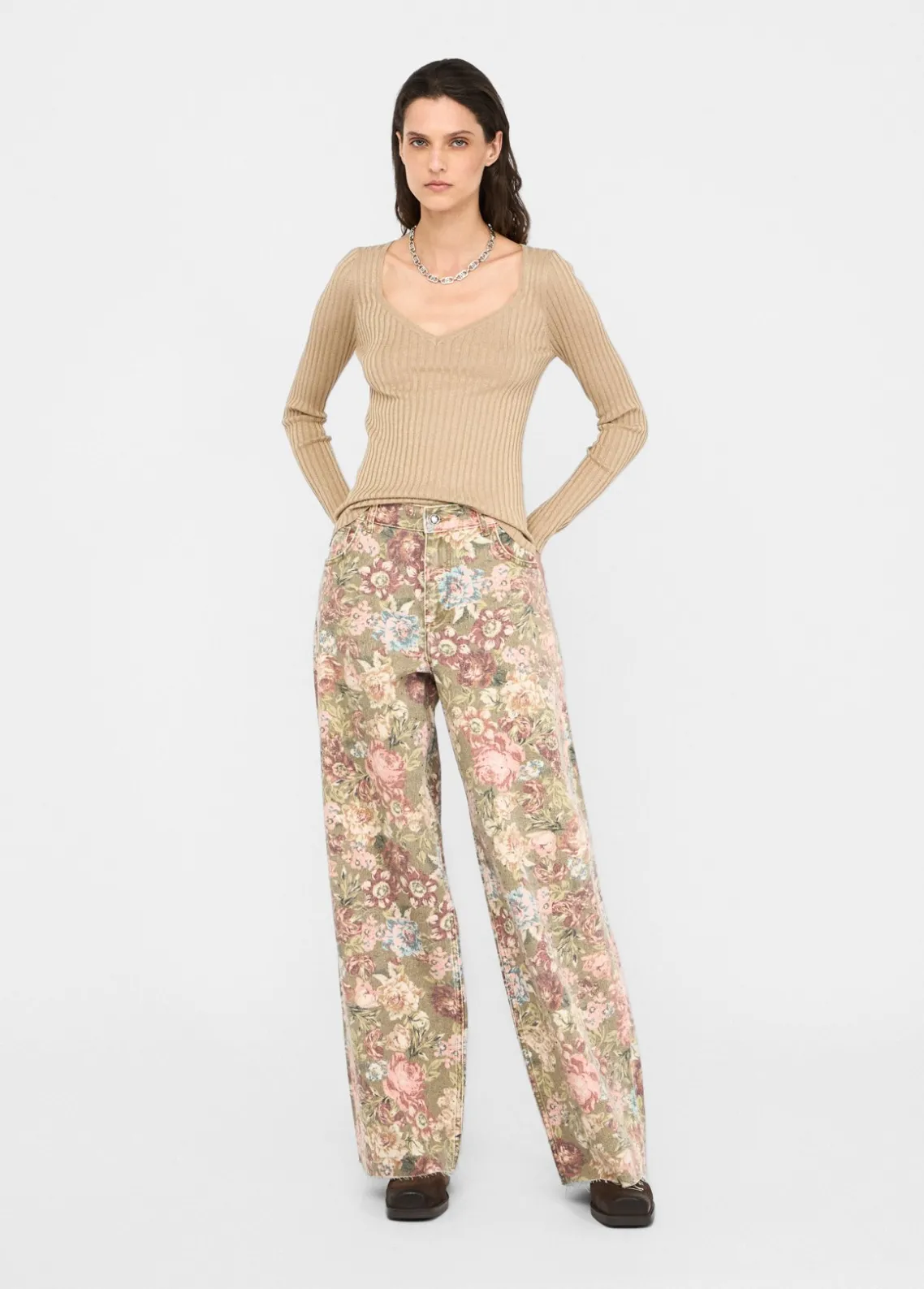 Liu Jo Jersey con escote de pico-Mujer Cárdigans Y Jerséis