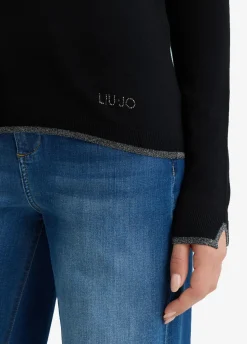 Liu Jo Jersey con escote de pico-Mujer Cárdigans Y Jerséis