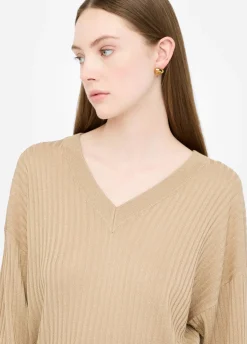 Liu Jo Jersey con escote de pico-Mujer Cárdigans Y Jerséis