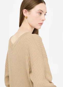 Liu Jo Jersey con escote de pico-Mujer Cárdigans Y Jerséis