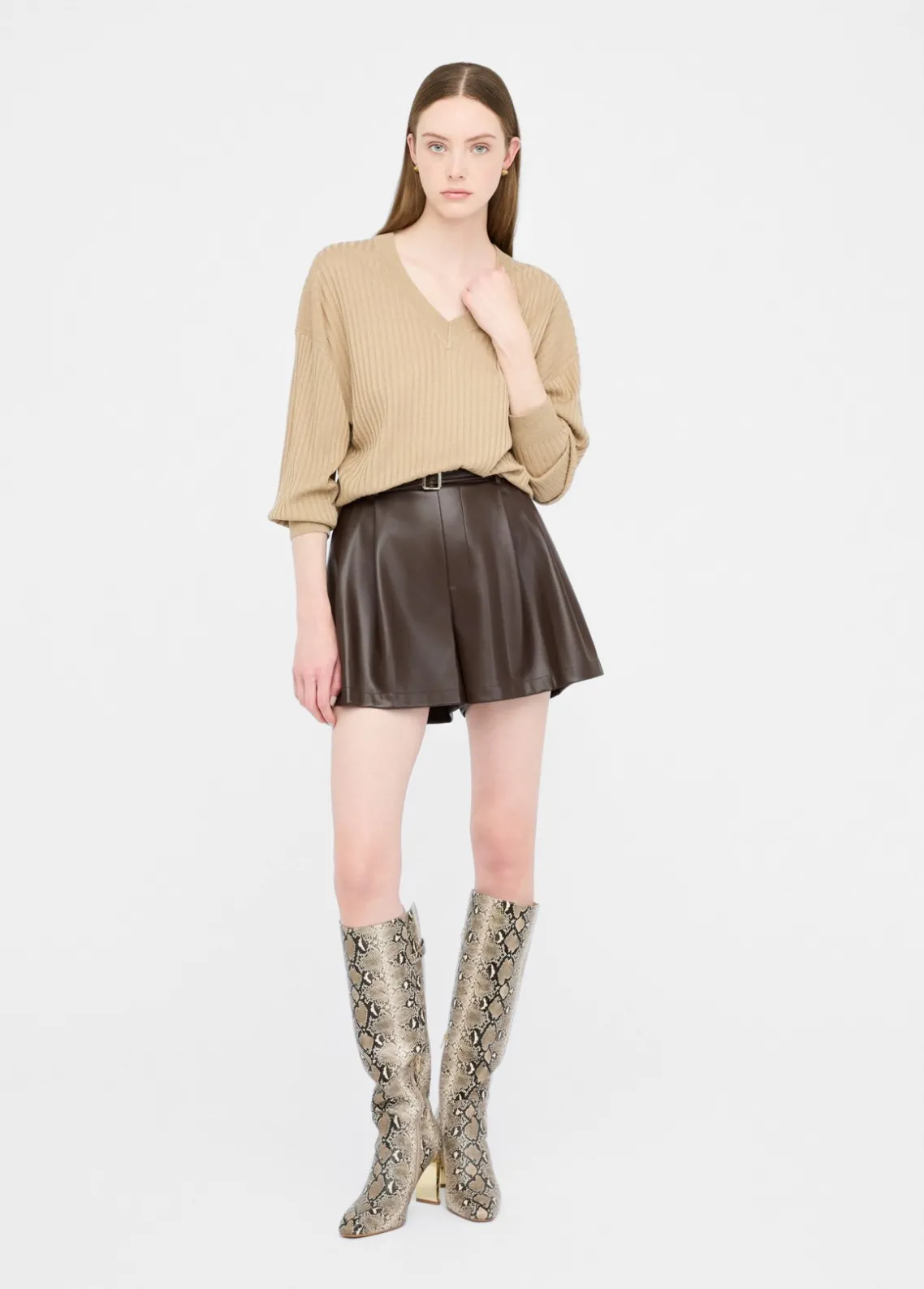 Liu Jo Jersey con escote de pico-Mujer Cárdigans Y Jerséis