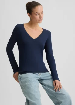 Liu Jo Jersey con escote de pico-Mujer Cárdigans Y Jerséis