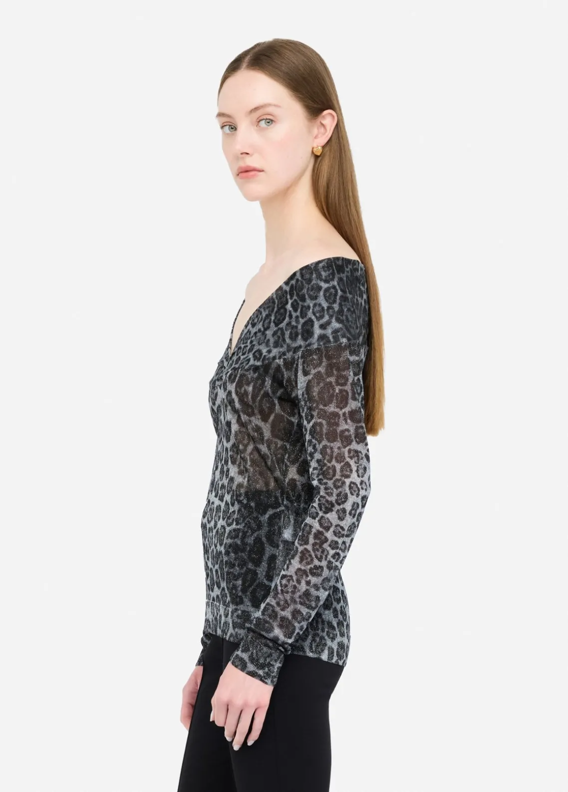 Liu Jo Jersey con escote de pico-Mujer Cárdigans Y Jerséis