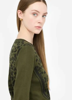 Liu Jo Jersey con estampado animal Better-Mujer Cárdigans Y Jerséis