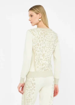 Liu Jo Jersey con estampado animal-Mujer Ropa Deportiva|Cárdigans Y Jerséis
