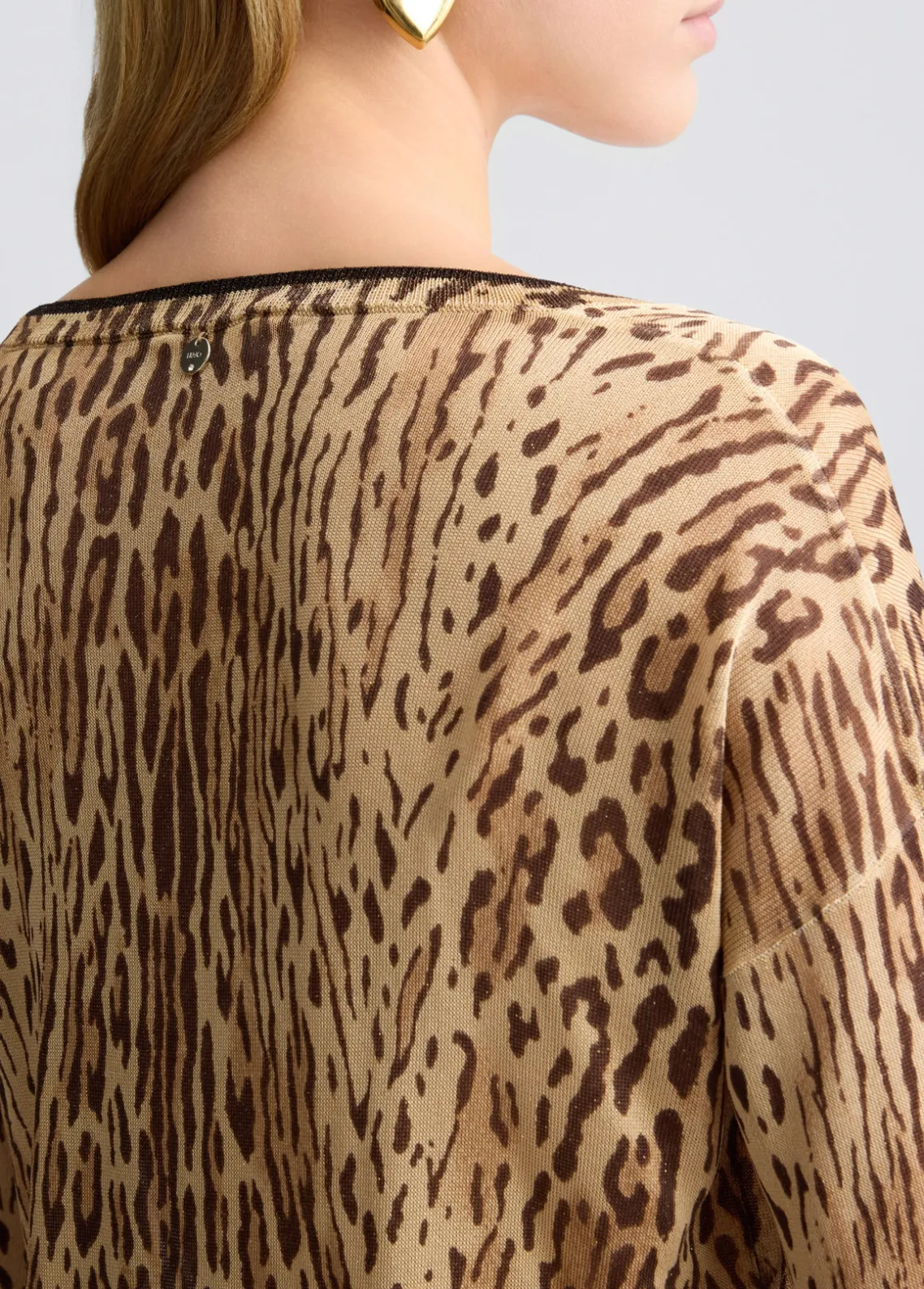 Liu Jo Jersey con estampado animal-Mujer Cárdigans Y Jerséis