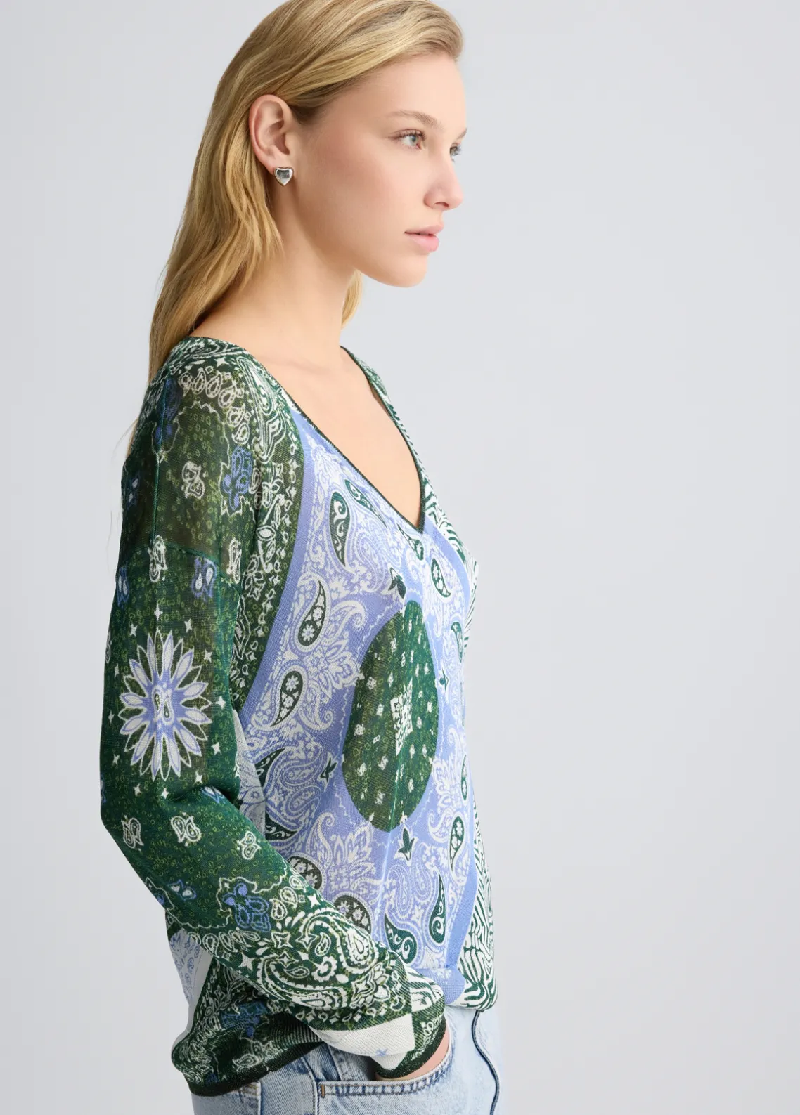 Liu Jo Jersey con estampado de-Mujer Cárdigans Y Jerséis