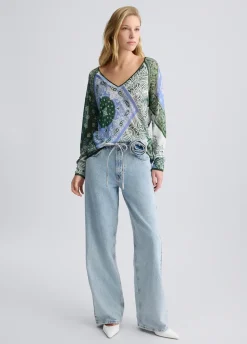 Liu Jo Jersey con estampado de-Mujer Cárdigans Y Jerséis
