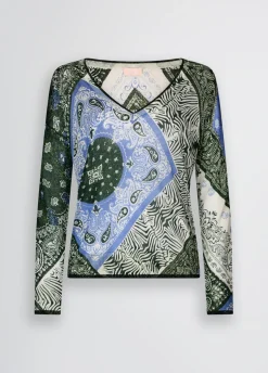 Liu Jo Jersey con estampado de-Mujer Cárdigans Y Jerséis
