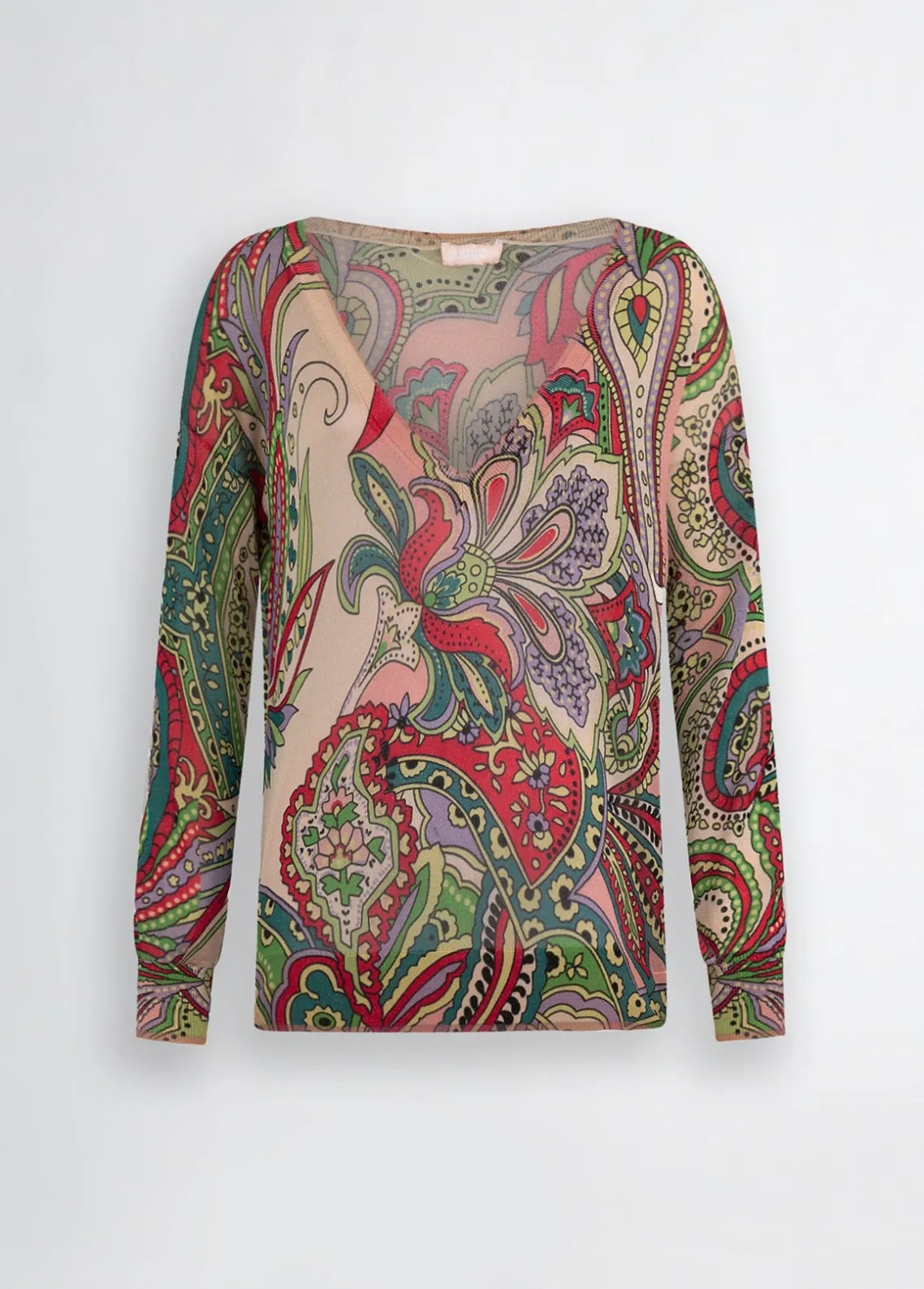 Liu Jo Jersey con estampado de fular-Mujer Cárdigans Y Jerséis