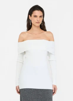 Liu Jo Jersey con hombros descubiertos-Mujer Cárdigans Y Jerséis