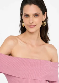 Liu Jo Jersey con hombros descubiertos-Mujer Cárdigans Y Jerséis
