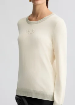 Liu Jo Jersey con logotipo-Mujer Ropa Deportiva|Cárdigans Y Jerséis