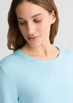 Liu Jo Jersey con lúrex-Mujer Cárdigans Y Jerséis