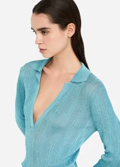 Liu Jo Jersey con lurex®-Mujer Cárdigans Y Jerséis