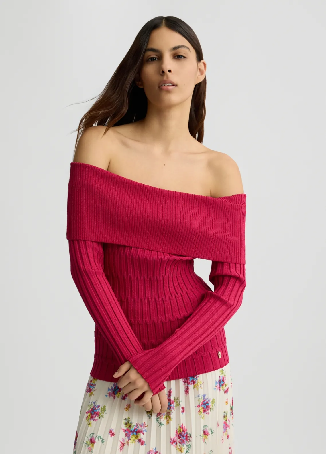 Liu Jo Jersey con lurex®-Mujer Cárdigans Y Jerséis