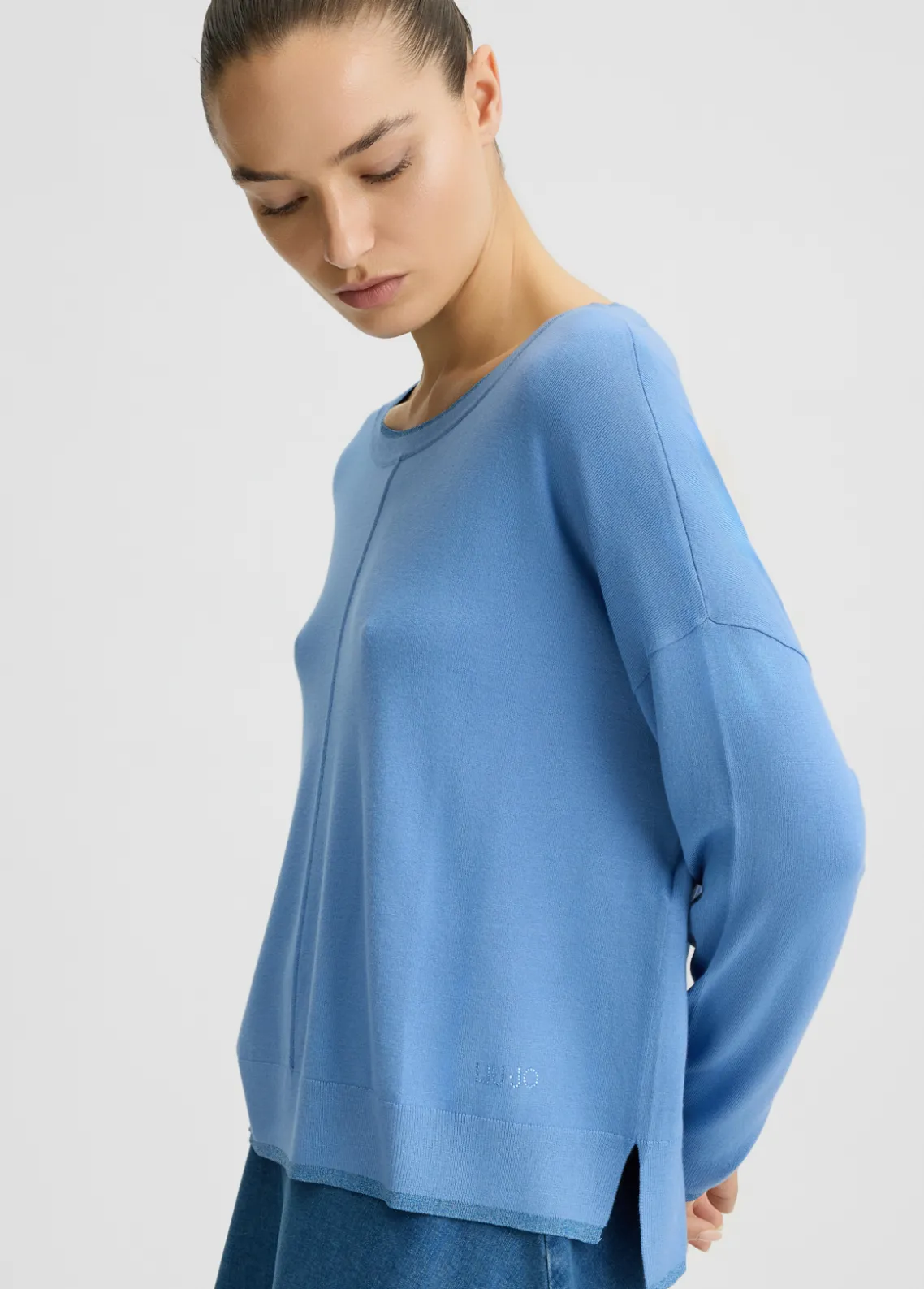 Liu Jo Jersey con lurex®-Mujer Cárdigans Y Jerséis
