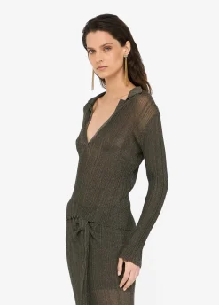 Liu Jo Jersey con lurex®-Mujer Cárdigans Y Jerséis