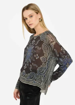 Liu Jo Jersey con lurex®-Mujer Cárdigans Y Jerséis