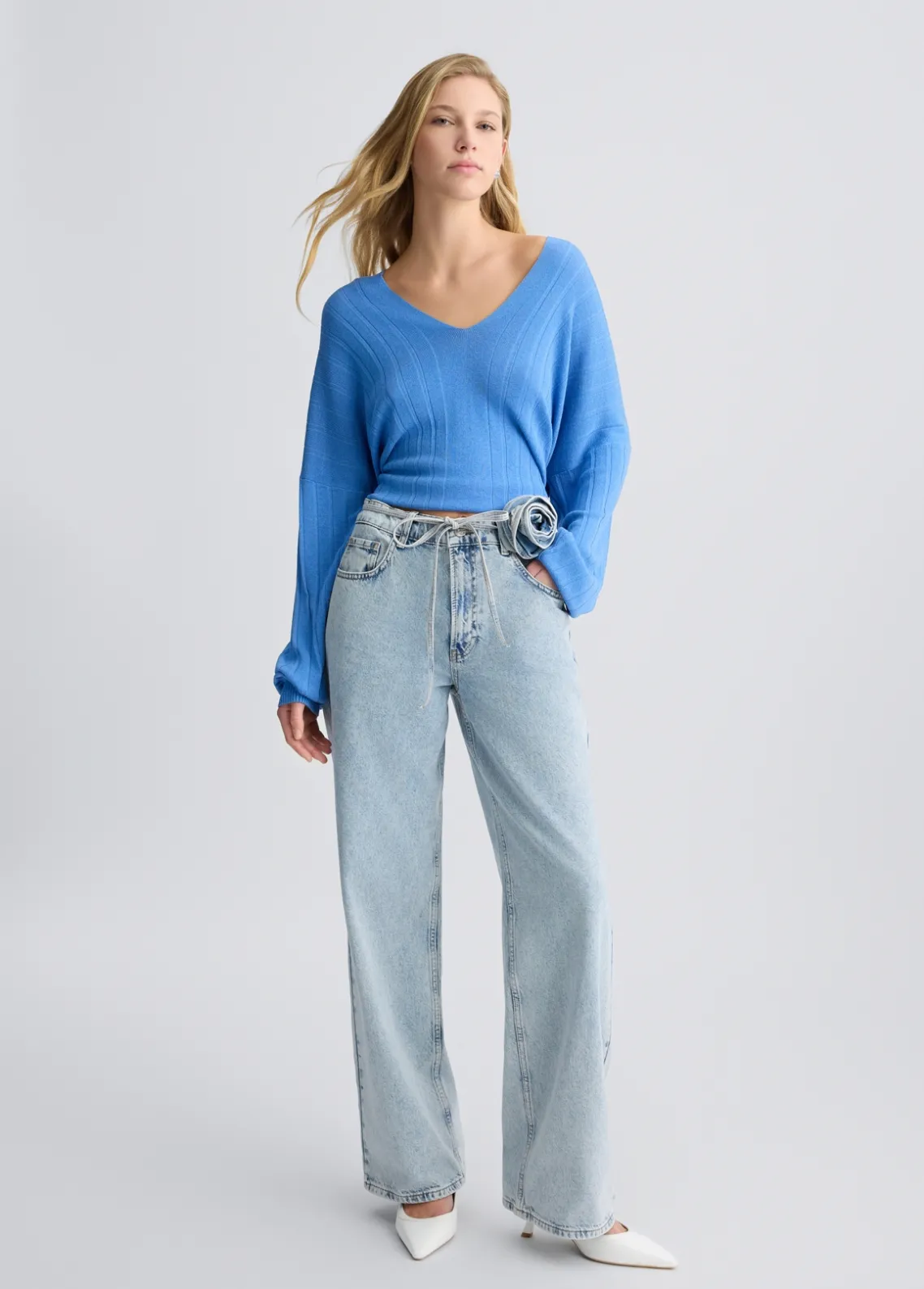 Liu Jo Jersey con lurex®-Mujer Cárdigans Y Jerséis