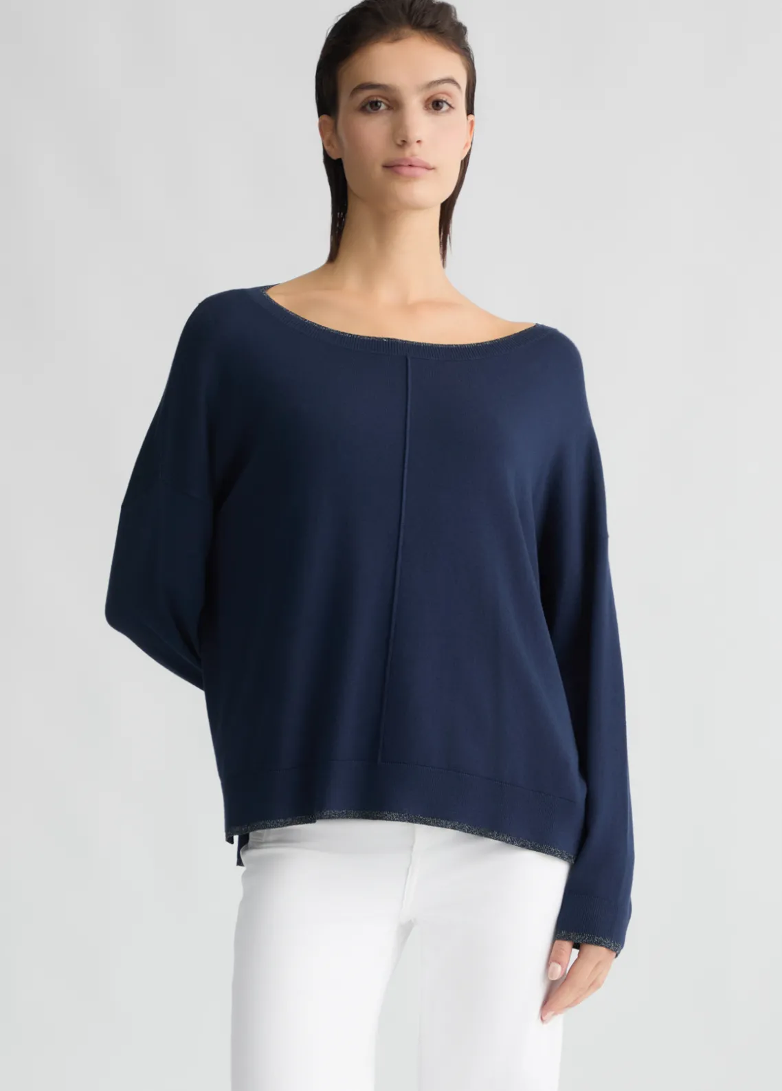 Liu Jo Jersey con lurex®-Mujer Cárdigans Y Jerséis