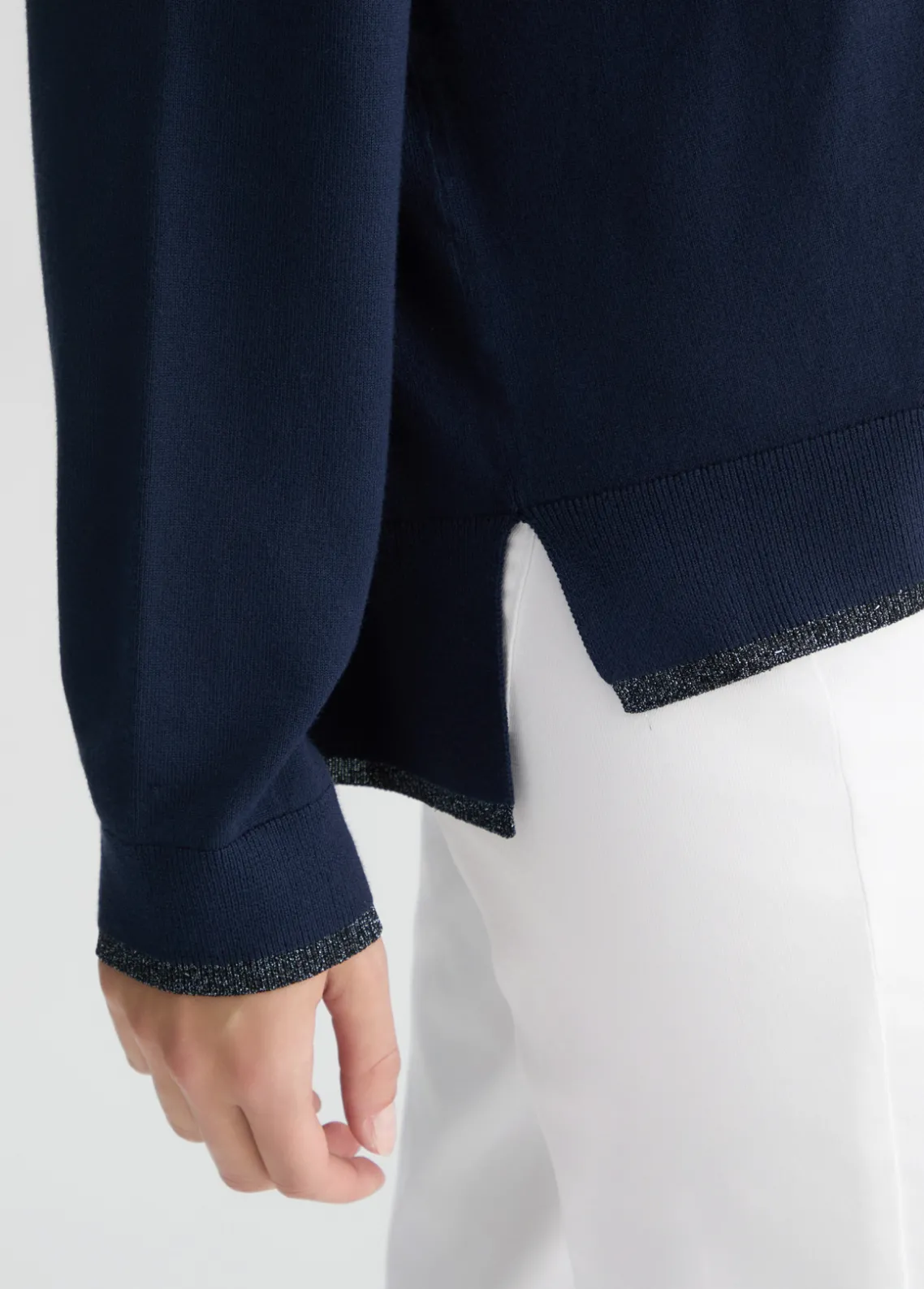 Liu Jo Jersey con lurex®-Mujer Cárdigans Y Jerséis