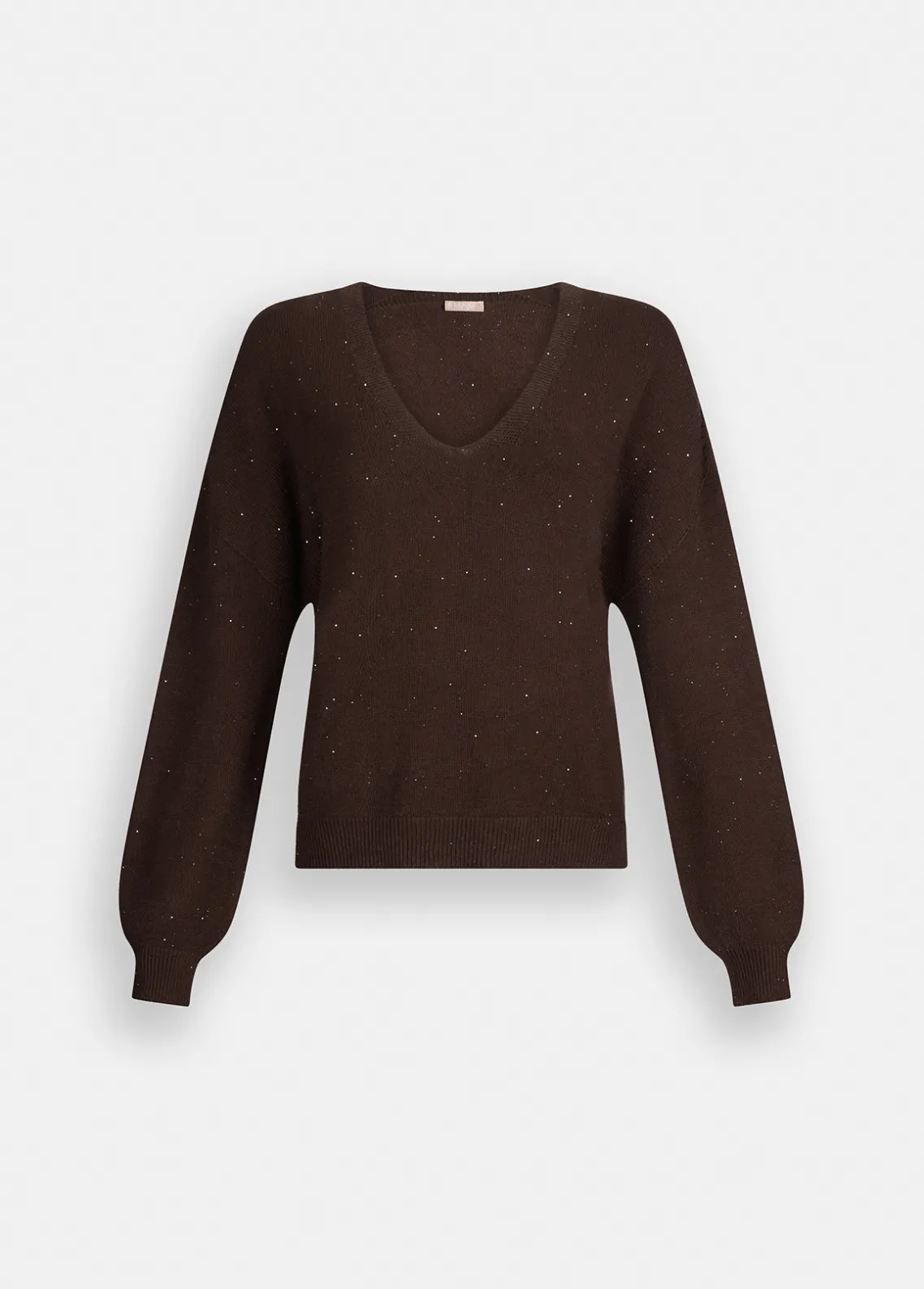 Liu Jo Jersey con microlentejuelas-Mujer Cárdigans Y Jerséis
