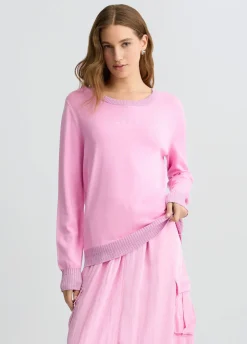 Liu Jo Jersey con ribetes de lurex®-Mujer Cárdigans Y Jerséis