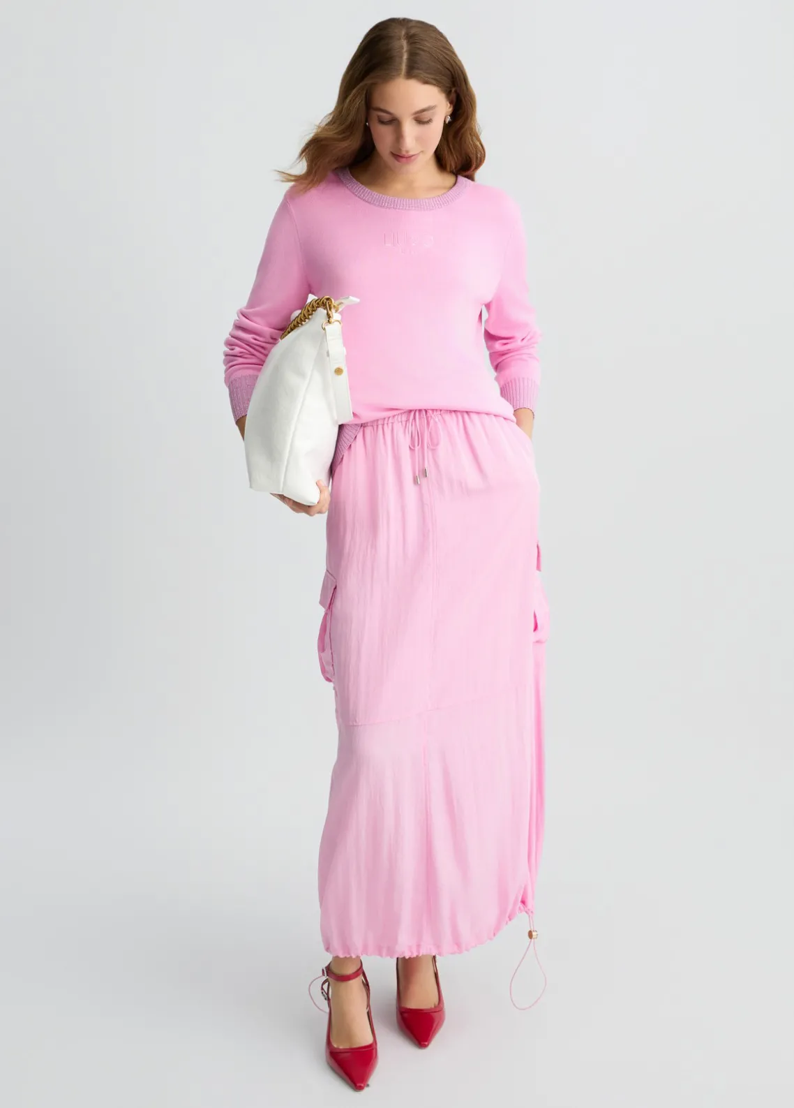 Liu Jo Jersey con ribetes de lurex®-Mujer Cárdigans Y Jerséis