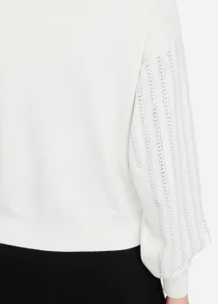 Liu Jo Jersey con strass-Mujer Cárdigans Y Jerséis