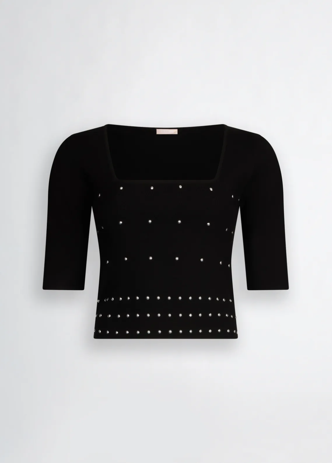 Liu Jo Jersey con tachuelas-Mujer Cárdigans Y Jerséis