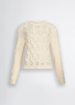 Liu Jo Jersey de algodón de ochos-Mujer Cárdigans Y Jerséis