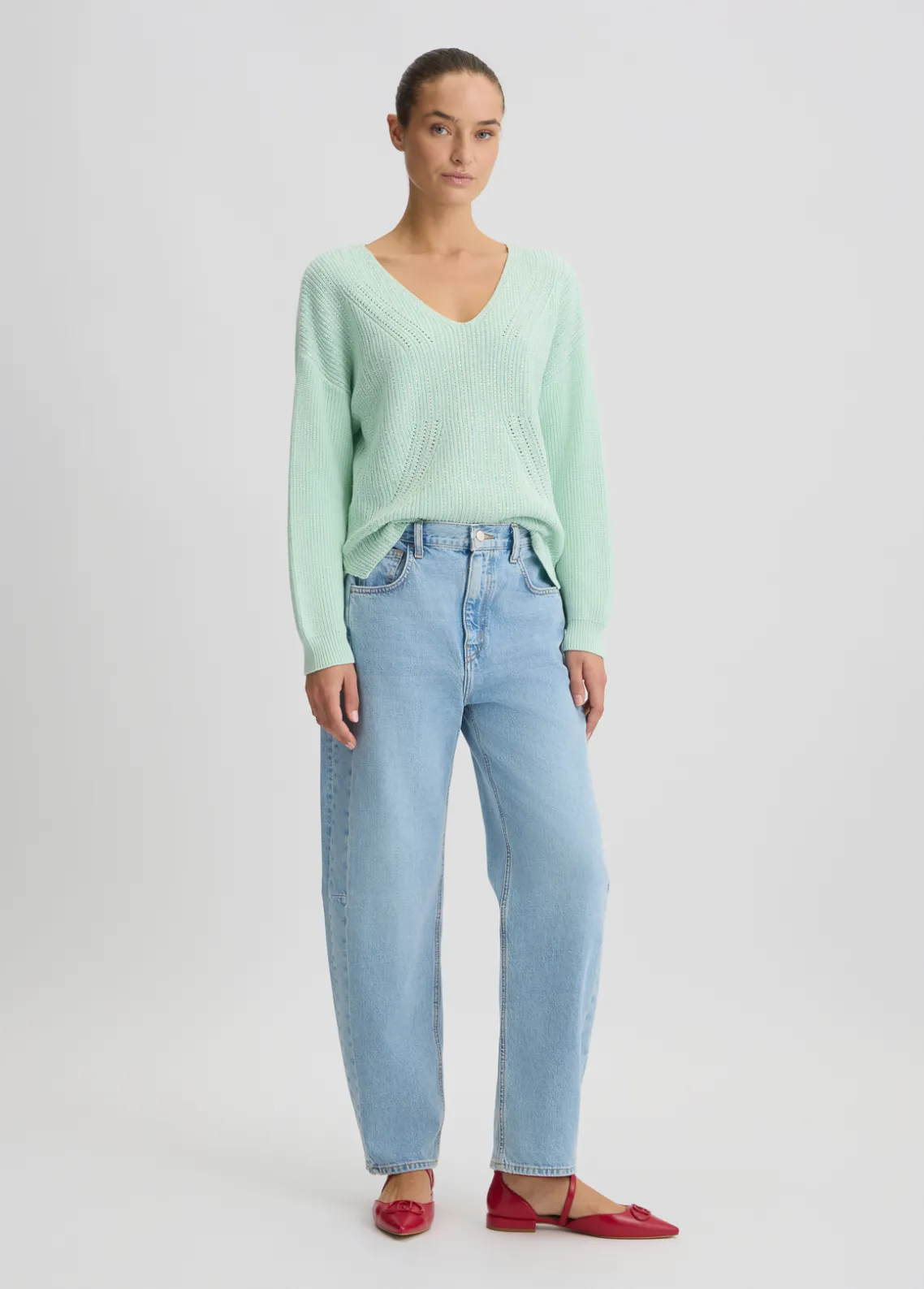 Liu Jo Jersey de algodón puro-Mujer Cárdigans Y Jerséis