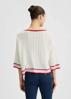 Liu Jo Jersey de algodón y cachemira-Mujer Cárdigans Y Jerséis