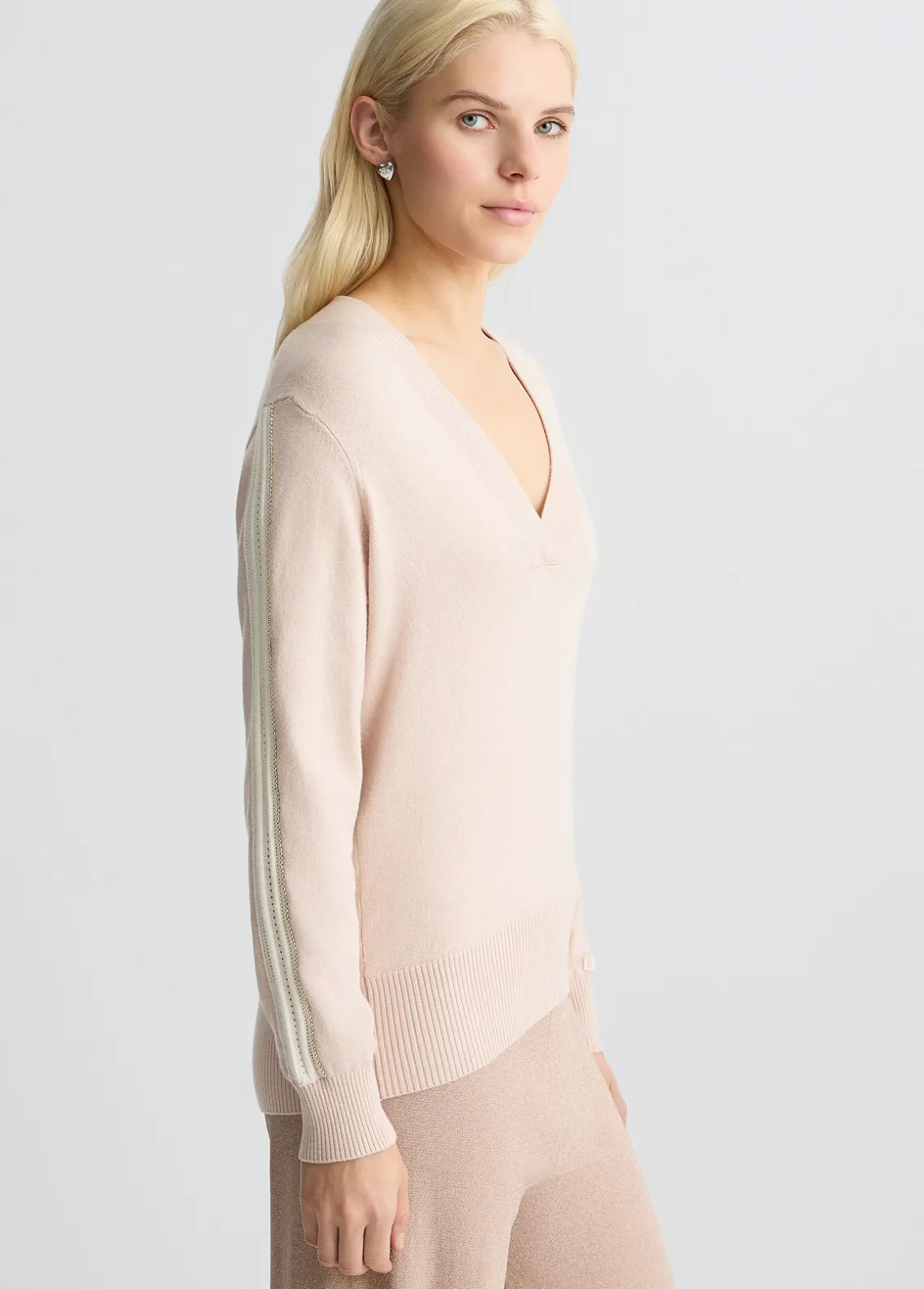 Liu Jo Jersey de algodón y lana-Mujer Ropa Deportiva|Cárdigans Y Jerséis